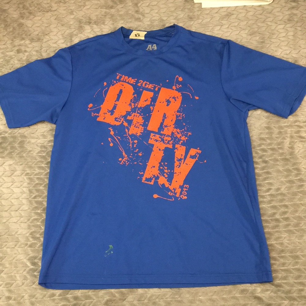 Blue Workout T-shirt